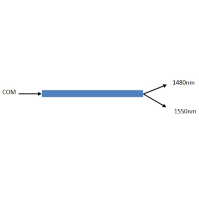 Fused WDM 1480 1550