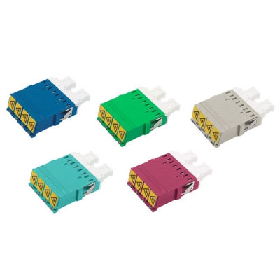 Adaptador LC Quad con tapa