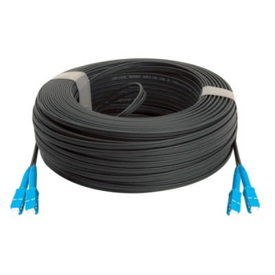 Cable de bajada FTTH negro