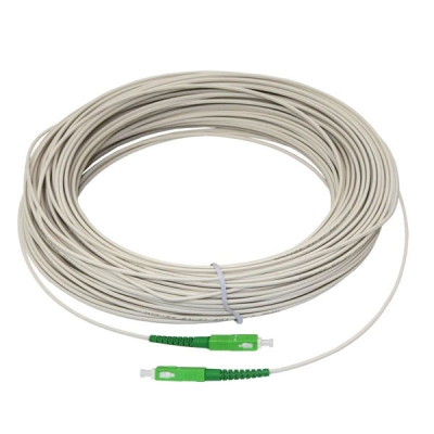 Cable de bajada FTTH blanco